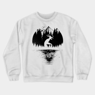 Wendigo Silhouette Crewneck Sweatshirt